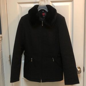 EUC-Gallery quilted coat with silver-tone deets